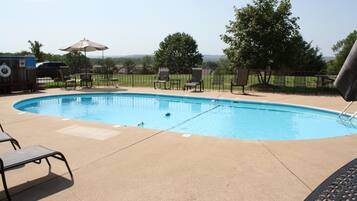 Seasonal outdoor pool