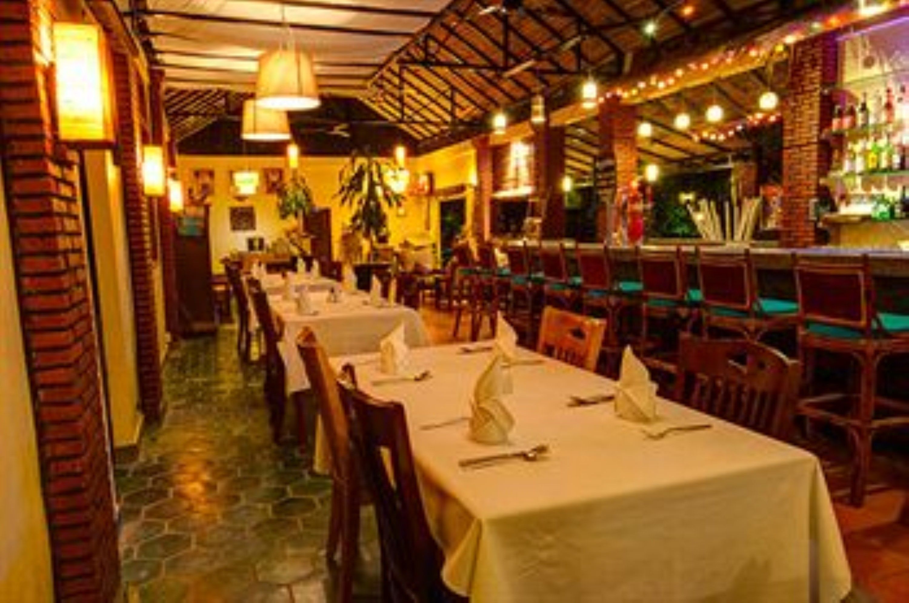 breakfast, lunch, dinner served; pool views