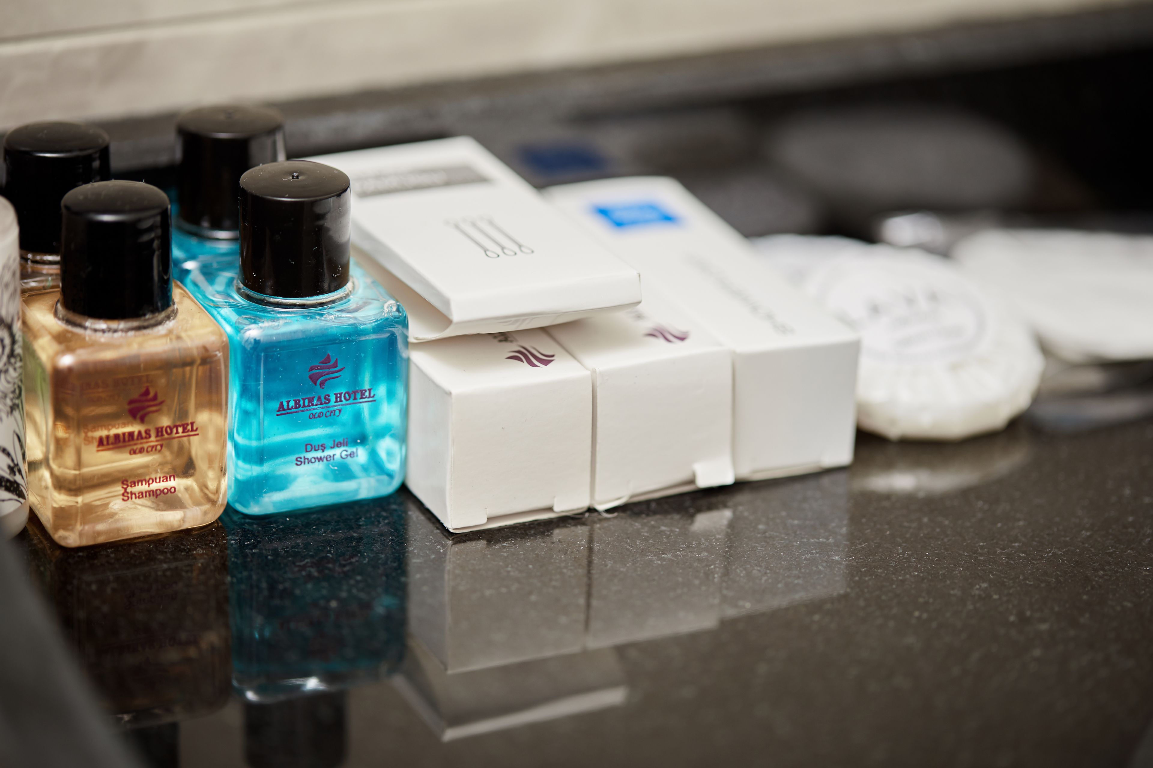 shower, free toiletries, hair dryer, slippers