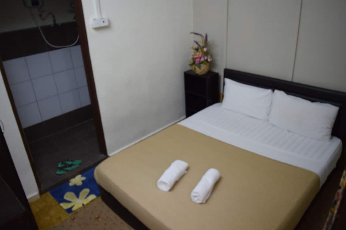 Habitación doble, baño en la habitación | Artículos del minibar gratis y wifi gratis