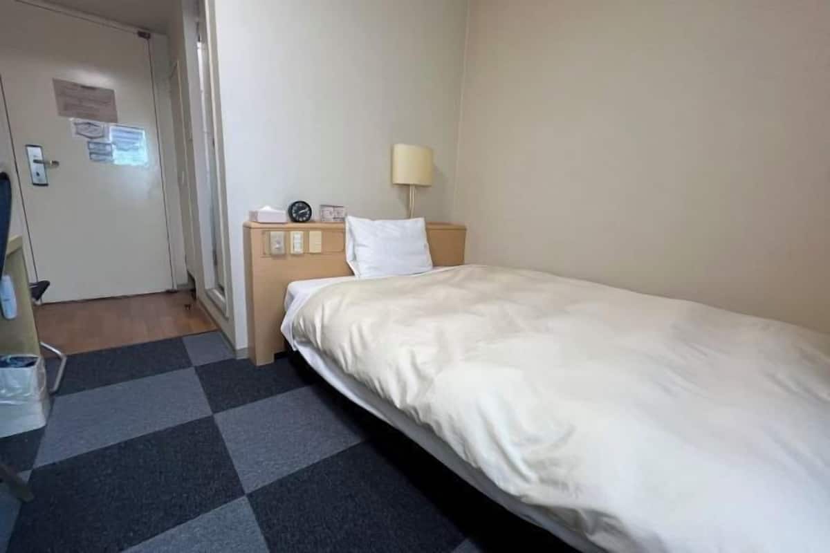 Escritorio, tabla de planchar con plancha, wifi gratis y ropa de cama