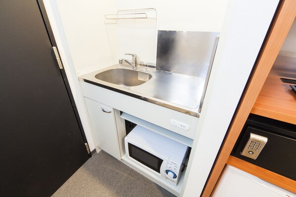 Refrigerador y microondas 