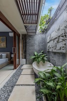 Villa, 3 Bedrooms, Private Pool with Daily Afternoon Tea | Kamar mandi | Bathtub dan shower terpisah dan pancuran hujan