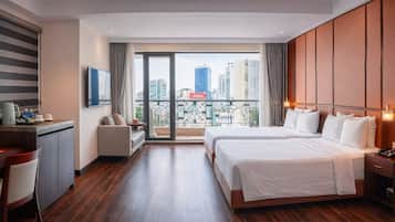 Minibar, in-room safe, free WiFi, bed sheets