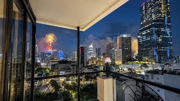 Front of property – evening/night