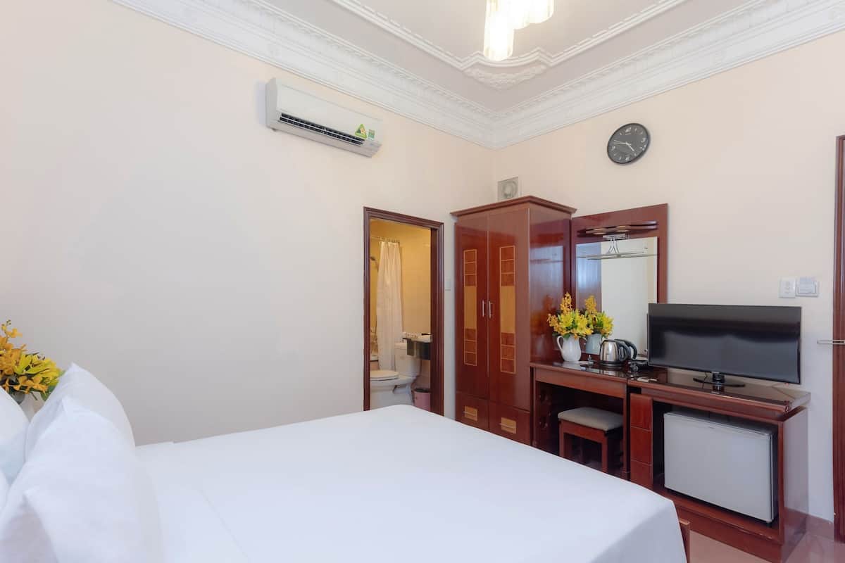 Habitación doble económica (No Window) | Minibar, caja de seguridad en la habitación, wifi gratis y ropa de cama