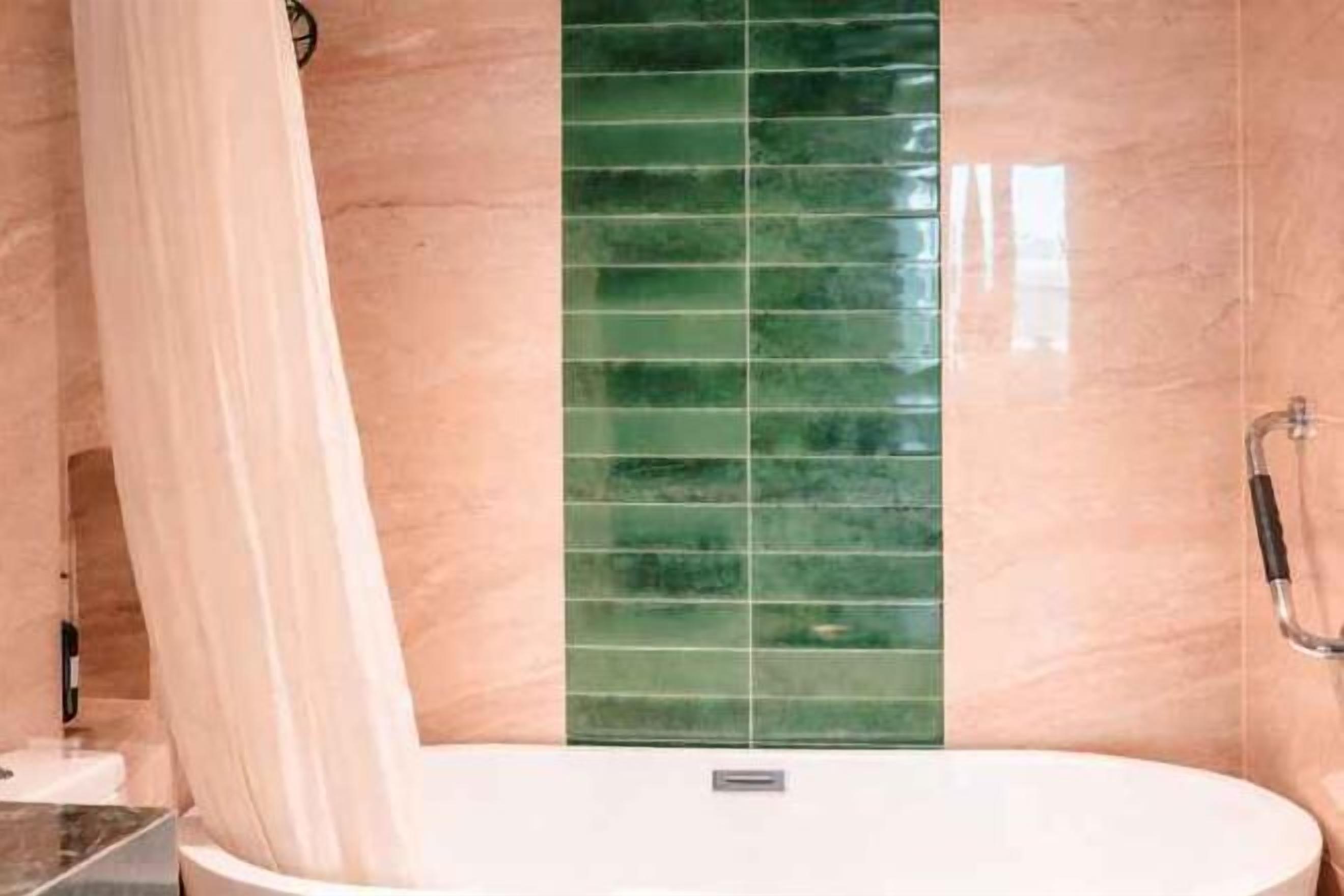 Bathroom | Free toiletries, hair dryer, slippers, bidet