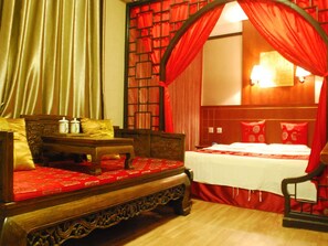 Premium bedding, pillowtop beds, in-room safe, individually decorated