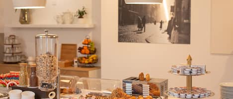 Daily buffet breakfast (EUR 15 per person)