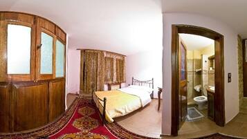 Individually decorated, individually furnished, iron/ironing board