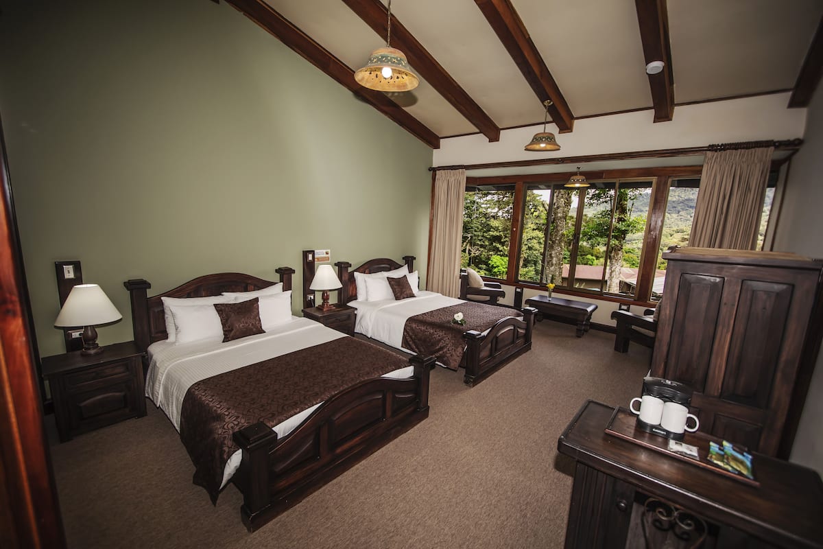 Mountain Suite, 2 Queen Beds | Premium bedding, down comforters, in-room safe, WiFi