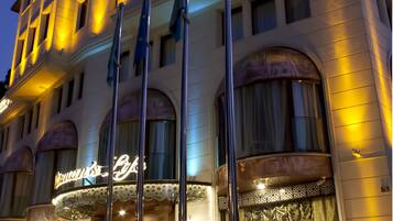 Front of property – evening/night