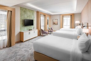 Free minibar, in-room safe, individually decorated