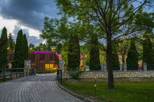 A szálláshely bejárata