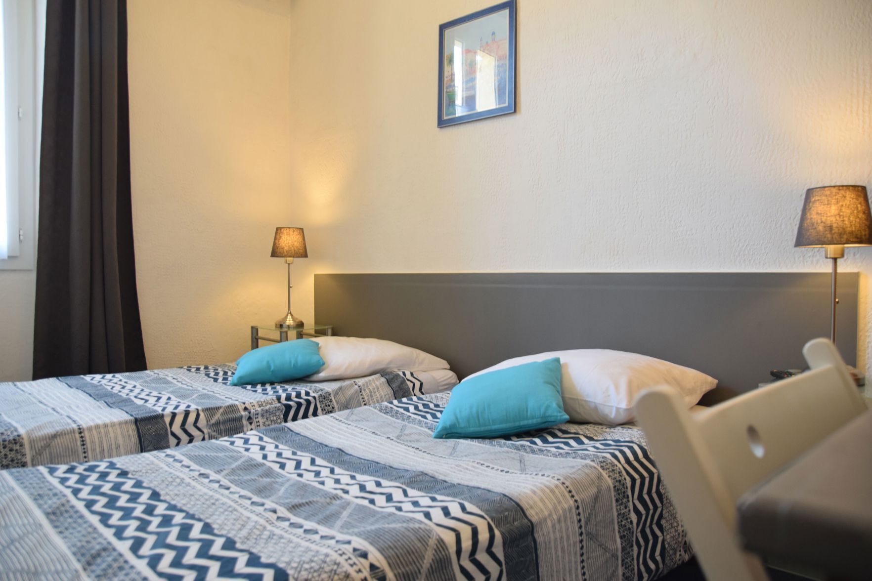 Premium bedding, individually decorated, individually furnished