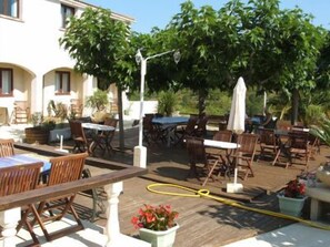 Lunsj og middag serveres, regionale retter