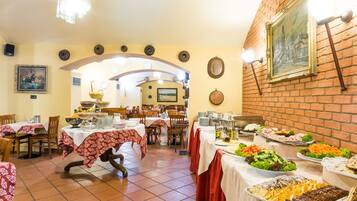 Daily buffet breakfast (EUR 12 per person)