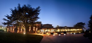 Front of property – evening/night