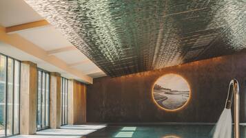 Indoor pool, outdoor pool, open 7:00 AM to 9:00 PM, free cabanas