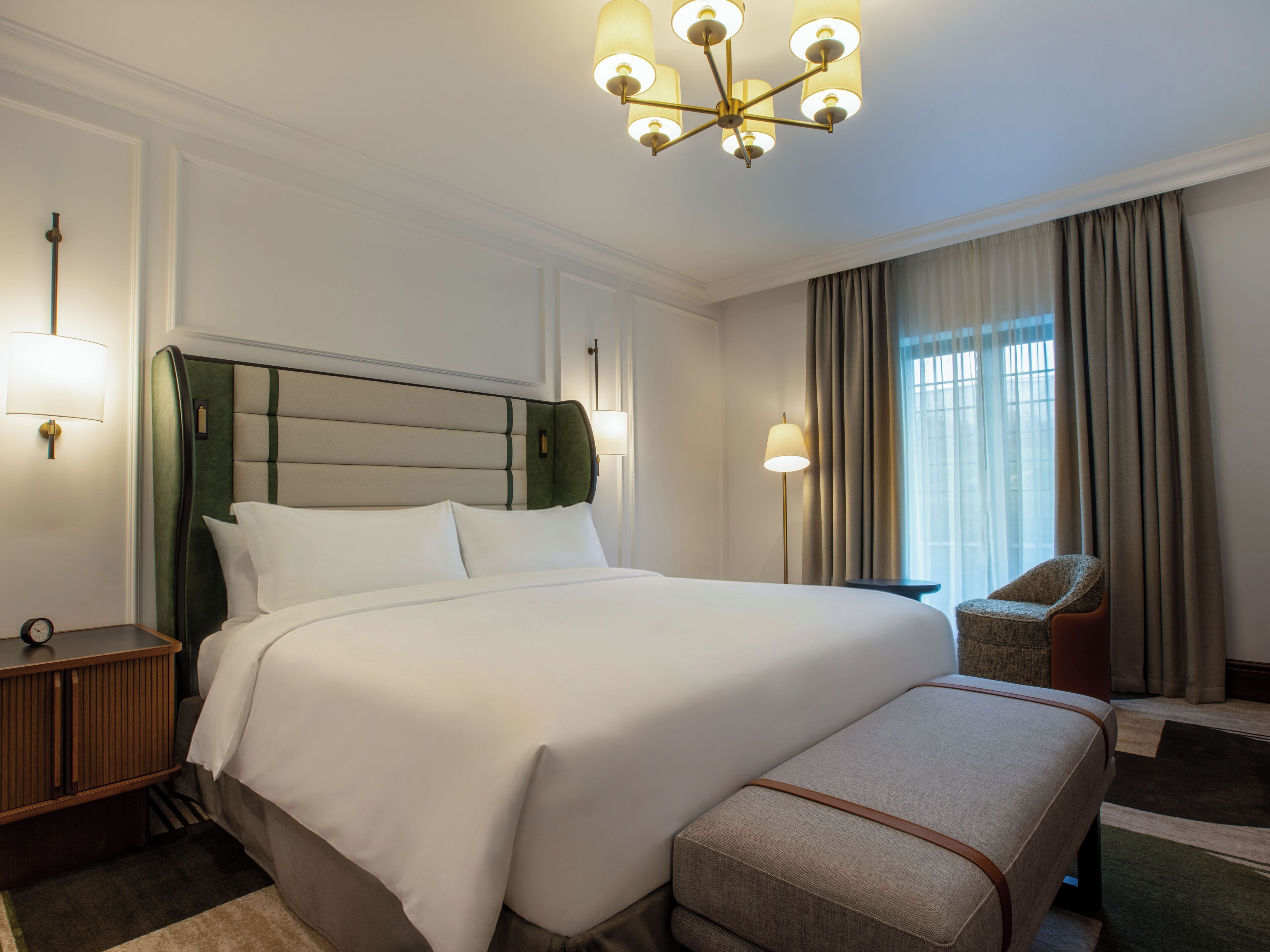 Premium bedding, down duvets, pillow-top beds, minibar