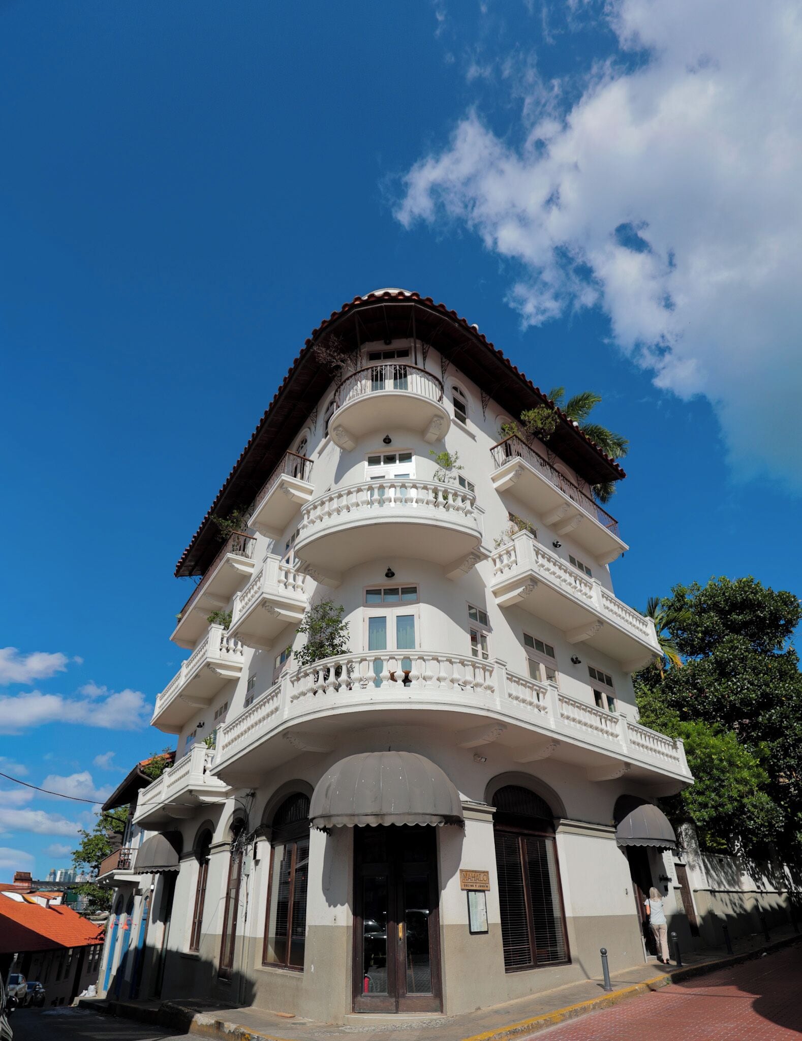 Fachada da propriedade