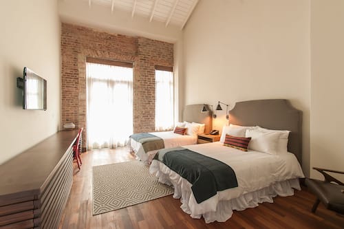 Studio, 2 Double Beds, Non Smoking, Connecting Rooms