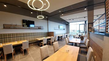 Daily buffet breakfast (EUR 18 per person)