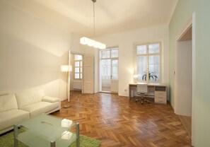 Family Apartment, 2 Bedrooms | Living room | LED TV