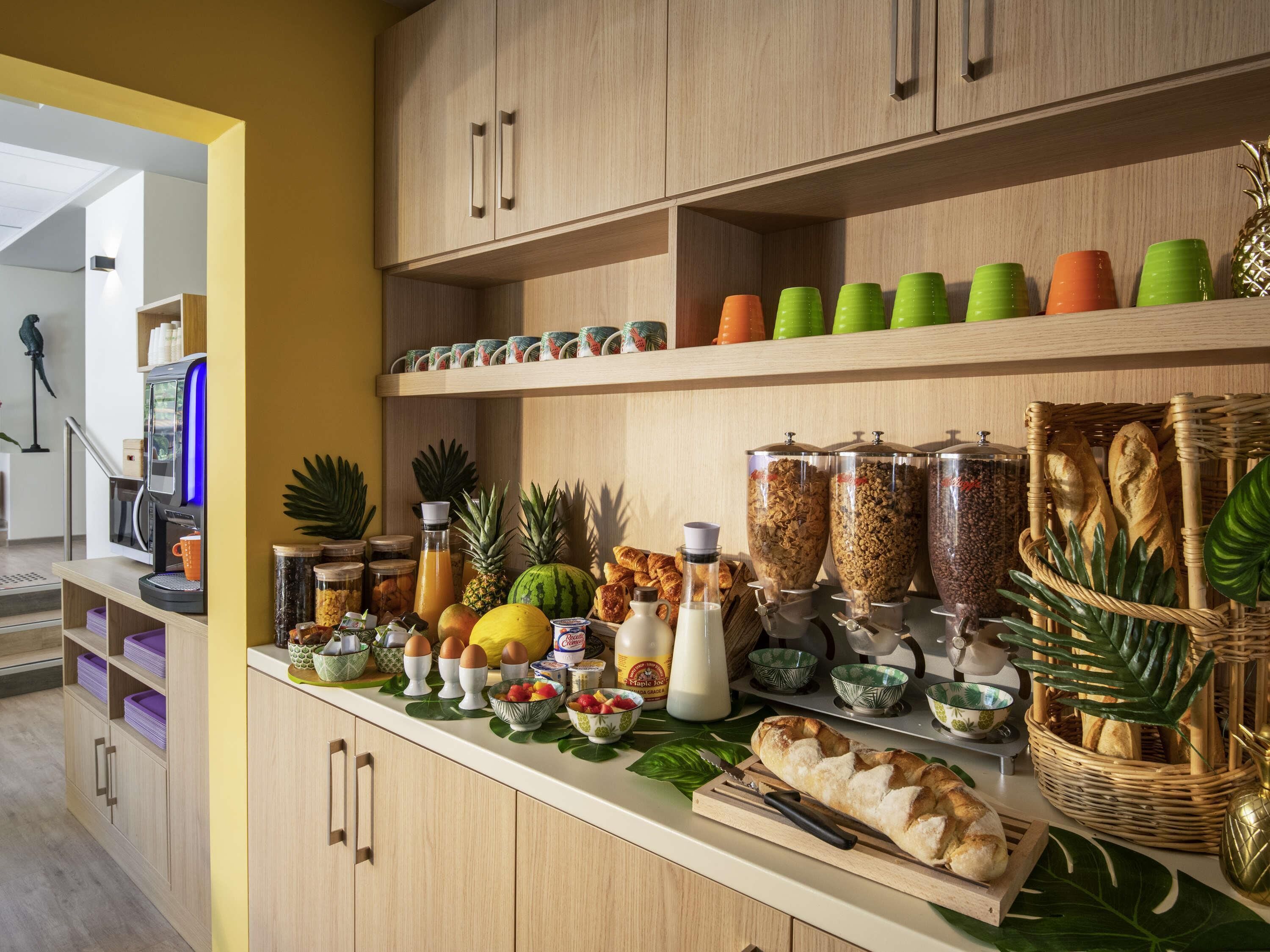 Desayuno buffet incluido todos los días 