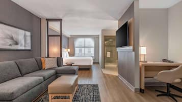 1 bedroom, hypo-allergenic bedding, pillowtop beds, in-room safe