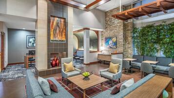 Sala de estar en el lobby