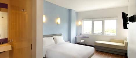 Coffres-forts dans les chambres, bureau, Wi-Fi gratuit, draps fournis