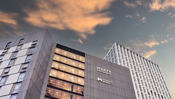 Front of property – evening/night