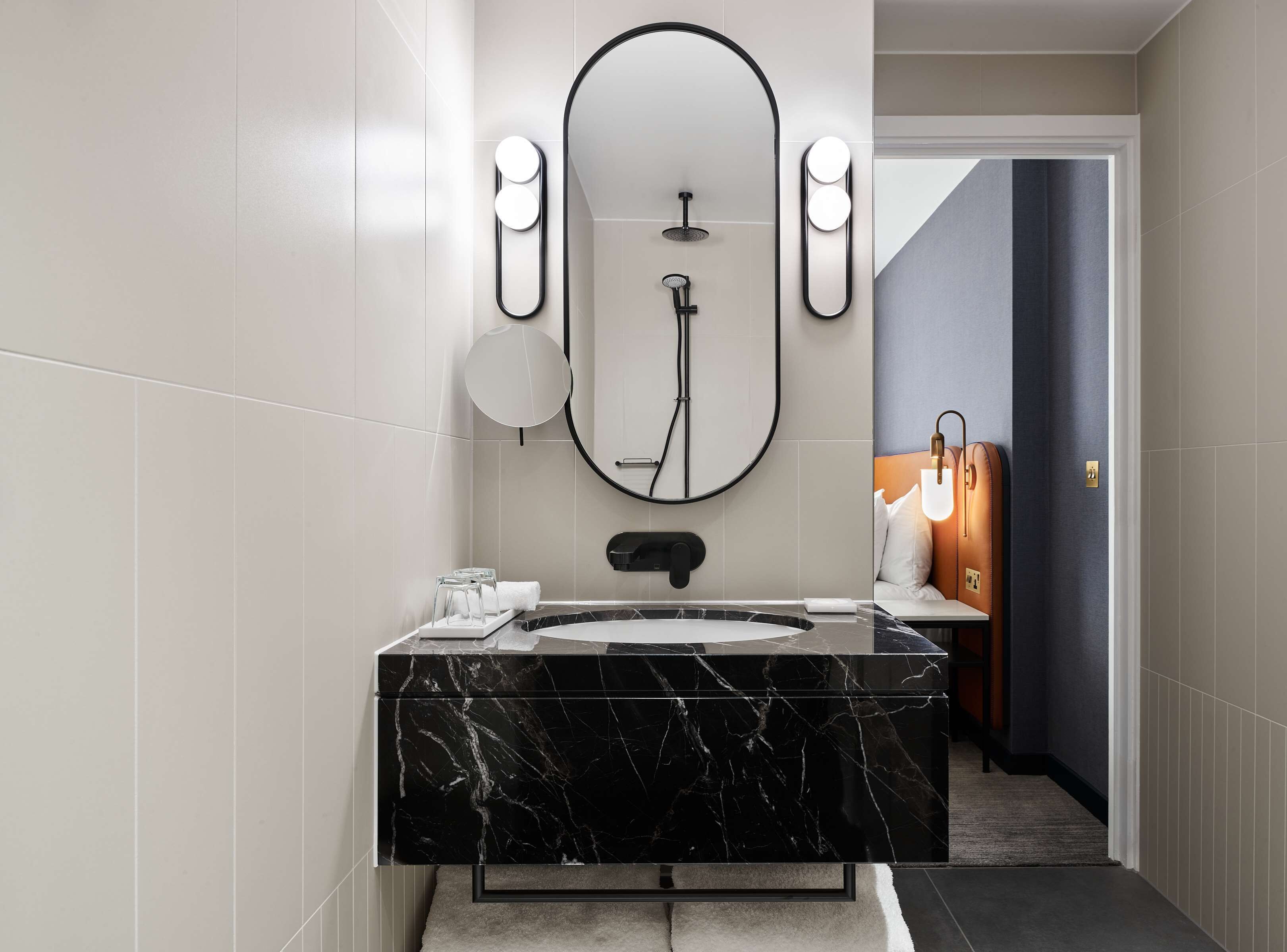 suite (regency) | bathroom | shower, eco-friendly toiletries, hair dryer, towels