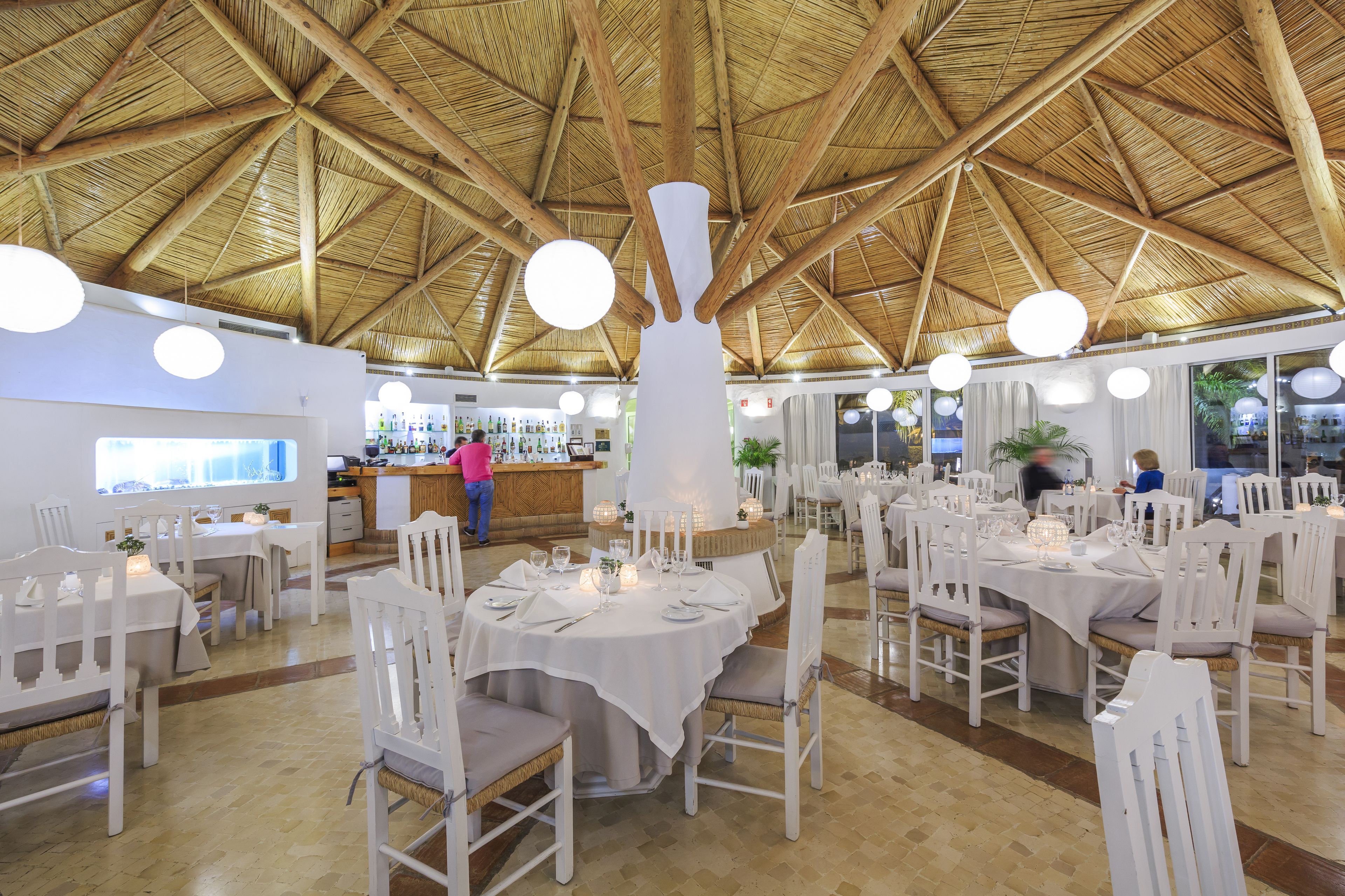 lunch, dinner served; mediterranean cuisine, pool views