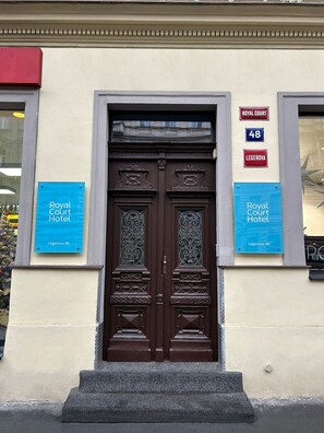 Fachada da propriedade