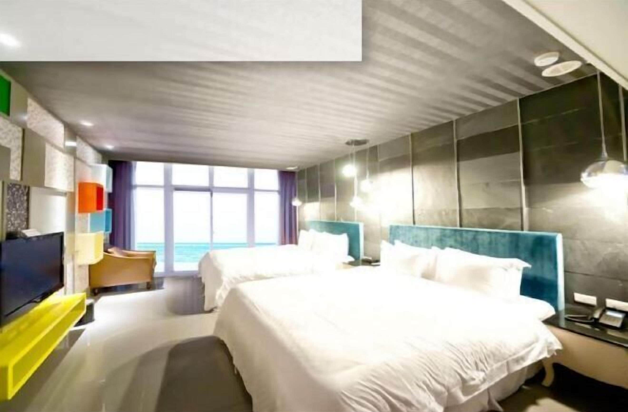 Schreibtisch, Verdunkelungsvorhänge, Zustellbetten, kostenloses WLAN