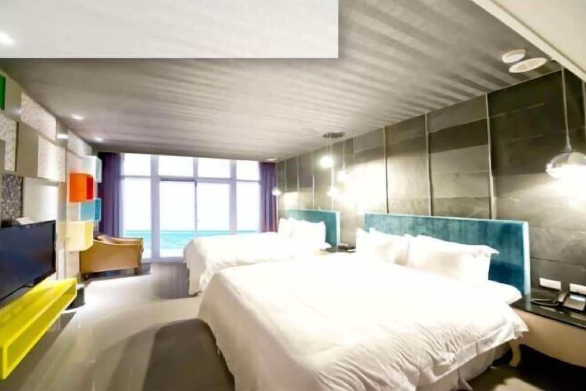 Desk, blackout drapes, rollaway beds, free WiFi