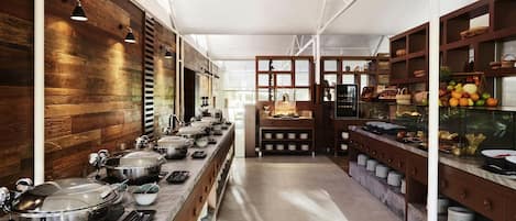 Coin petit déjeuner