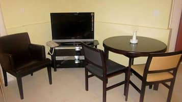 Studio | Living area | 42-inch plasma TV with satellite channels, TV