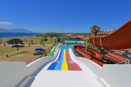 Waterslide. Adaburnu Golmar Beach Hotel - All Inclusive