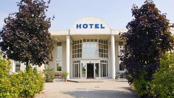 Fassade der Unterkunft