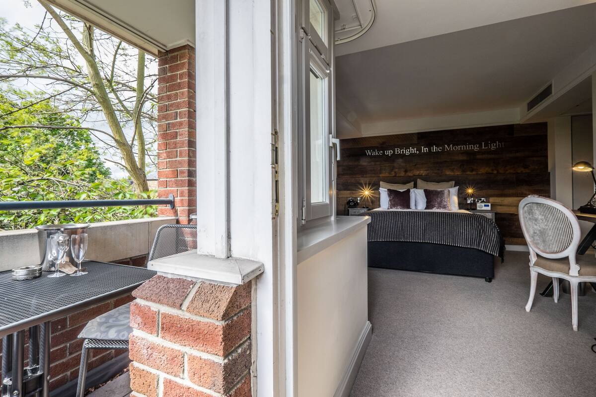 double room with balcony | premium bedding, minibar, in-room safe, individually decorated