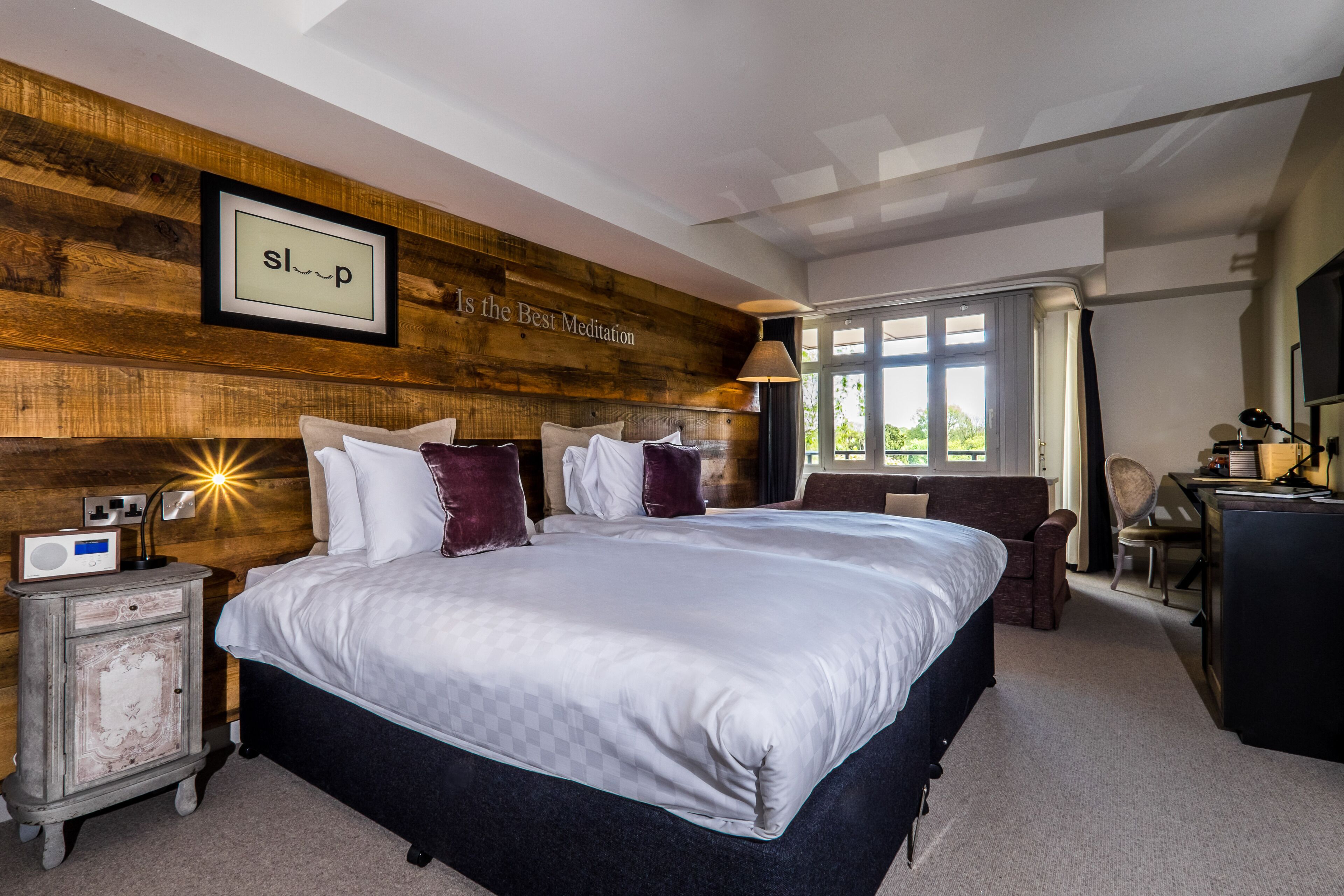 premium bedding, minibar, in-room safe, individually decorated