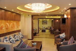 Sitzecke in der Lobby