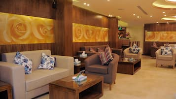 Sala de estar en el lobby