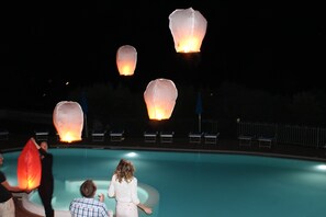 Seasonal outdoor pool, pool umbrellas, pool loungers - Park Hotel Cilento (Camerota)