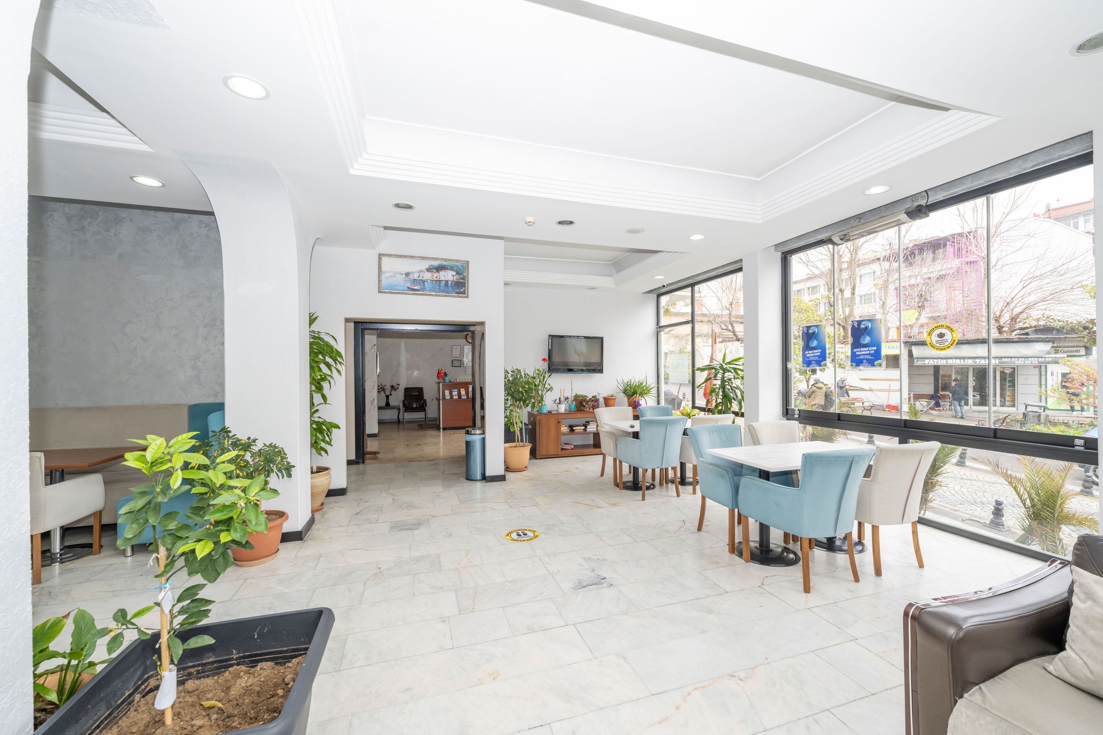 Sitzecke in der Lobby