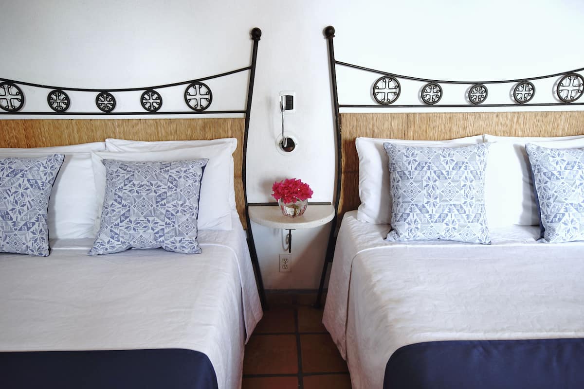 Twin kamer, 2 tweepersoonsbedden | 1 slaapkamer, gratis wifi, beddengoed