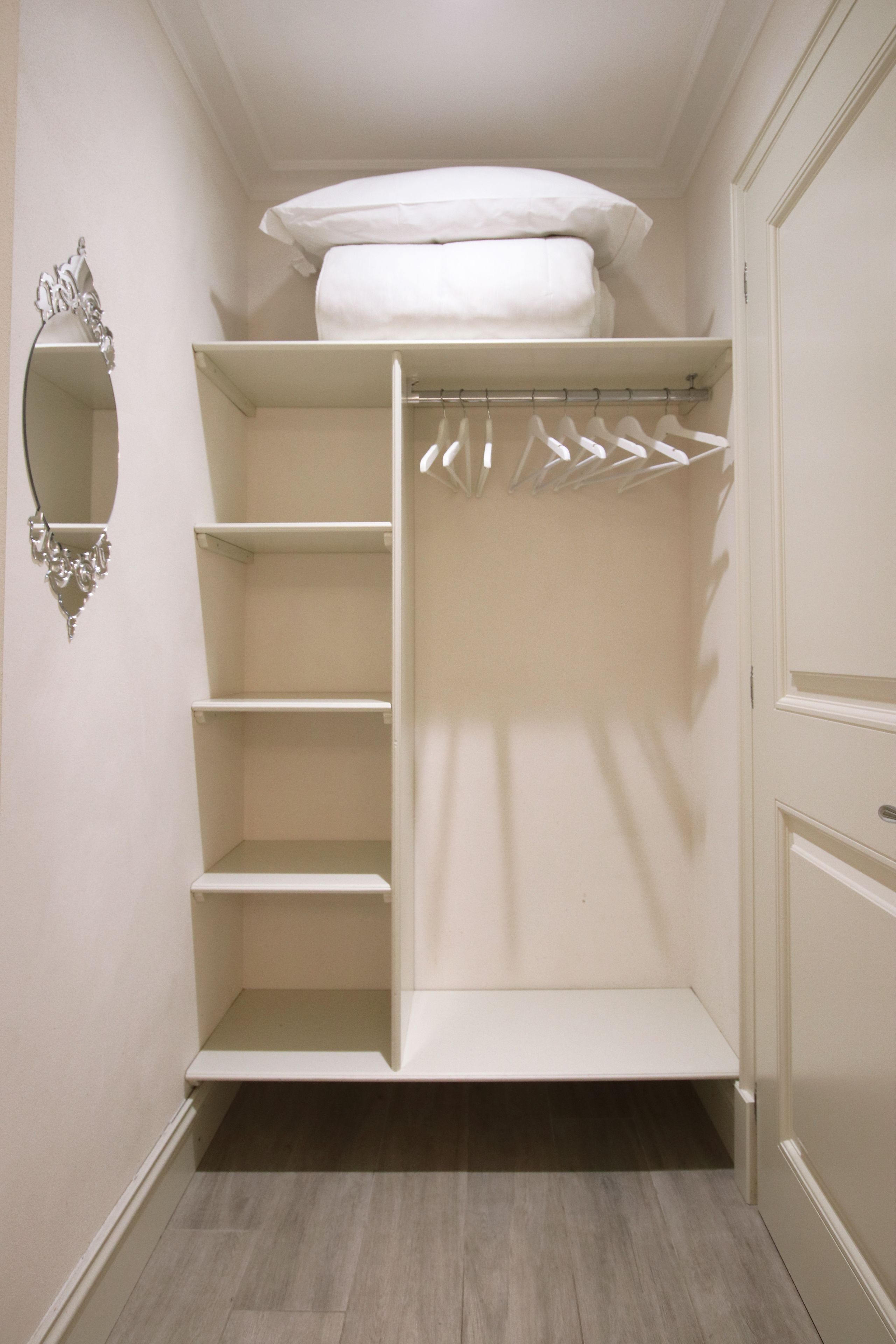 down duvets, pillow-top beds, desk, blackout curtains